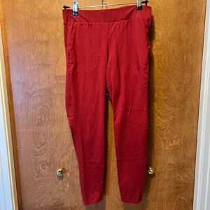 Torrid red leggings Size 1